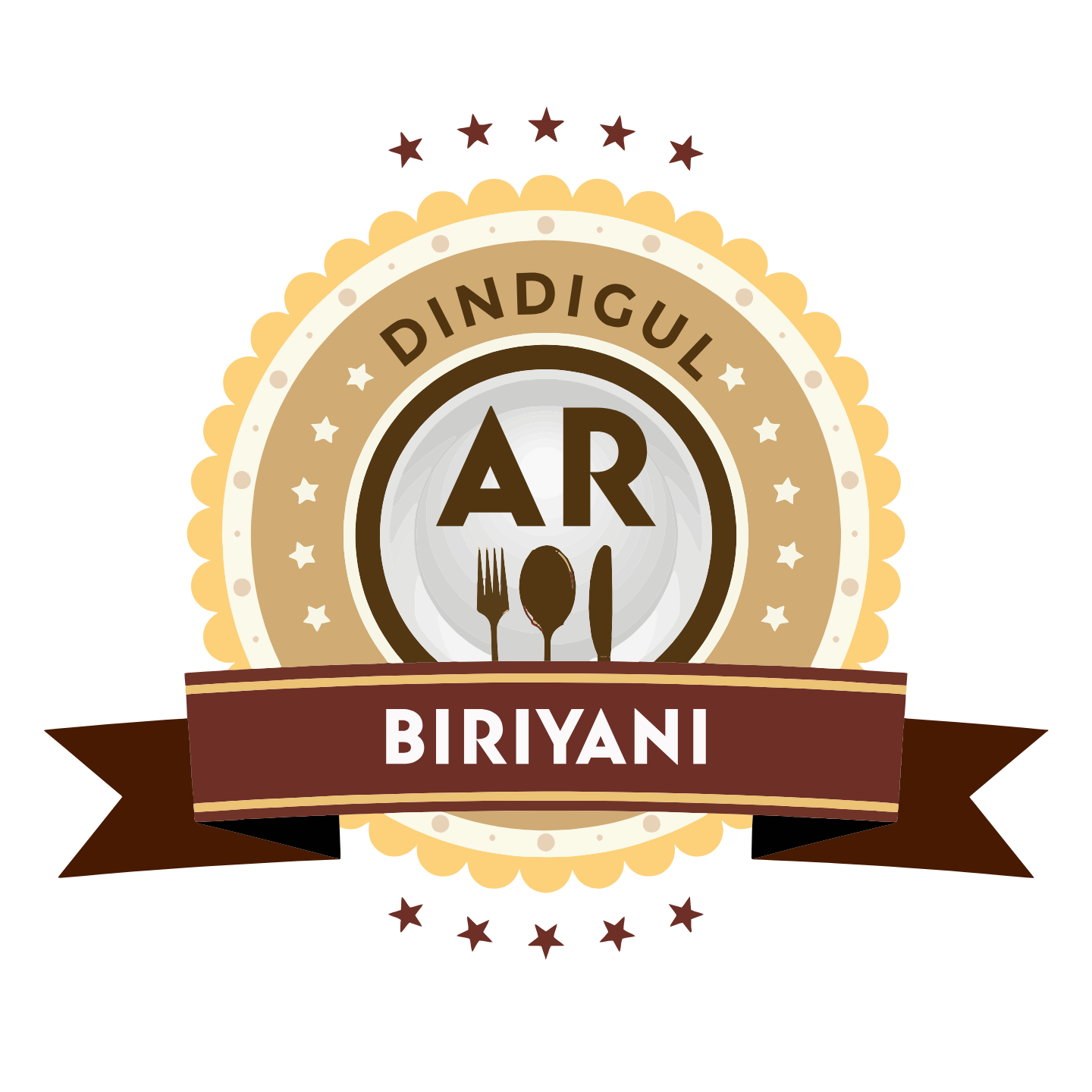 AR Biryani Seal